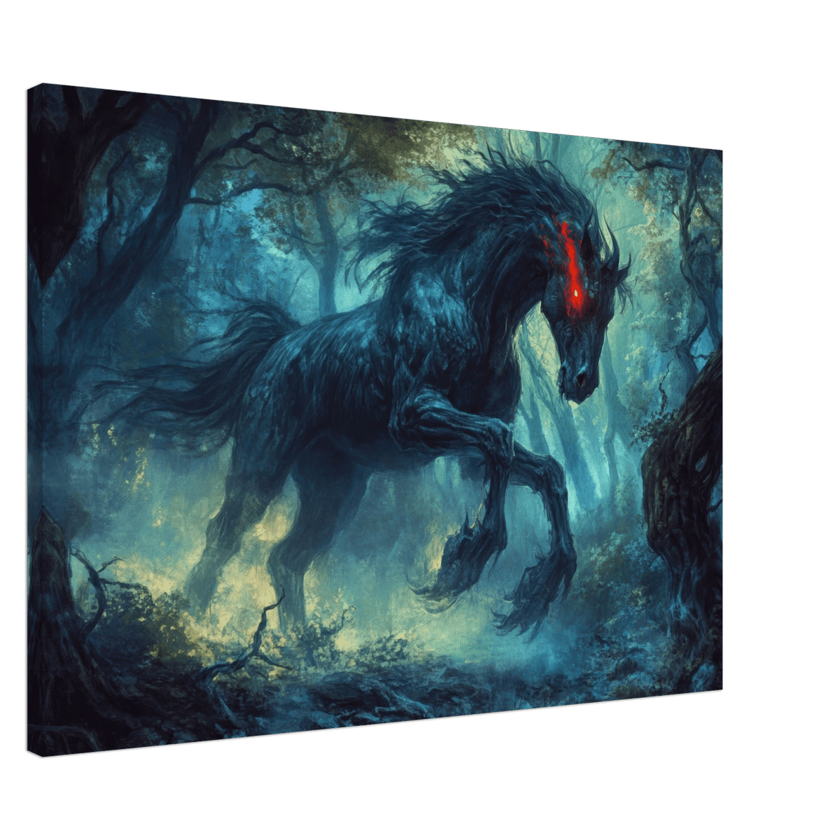 The Shadow Centaur of the Forgotten Forest Dark - Shop Ai Art WebShop - Digital Art online Store