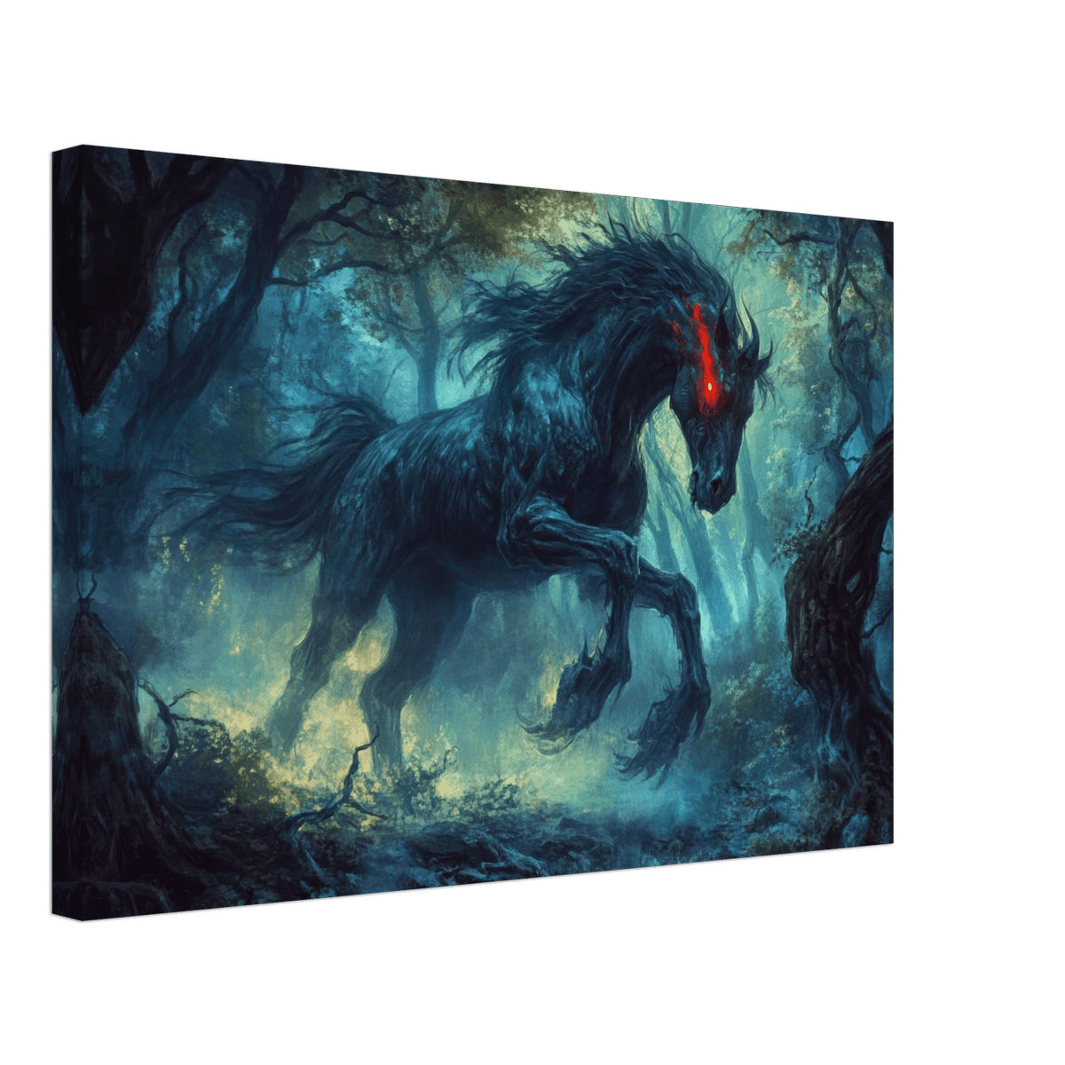 The Shadow Centaur of the Forgotten Forest Dark - Shop Ai Art WebShop - Digital Art online Store