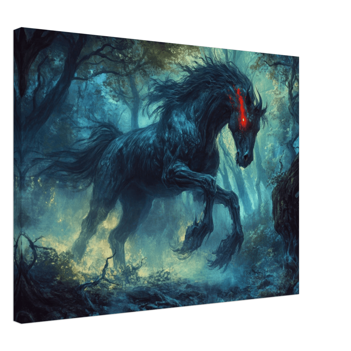 The Shadow Centaur of the Forgotten Forest Dark - Shop Ai Art WebShop - Digital Art online Store