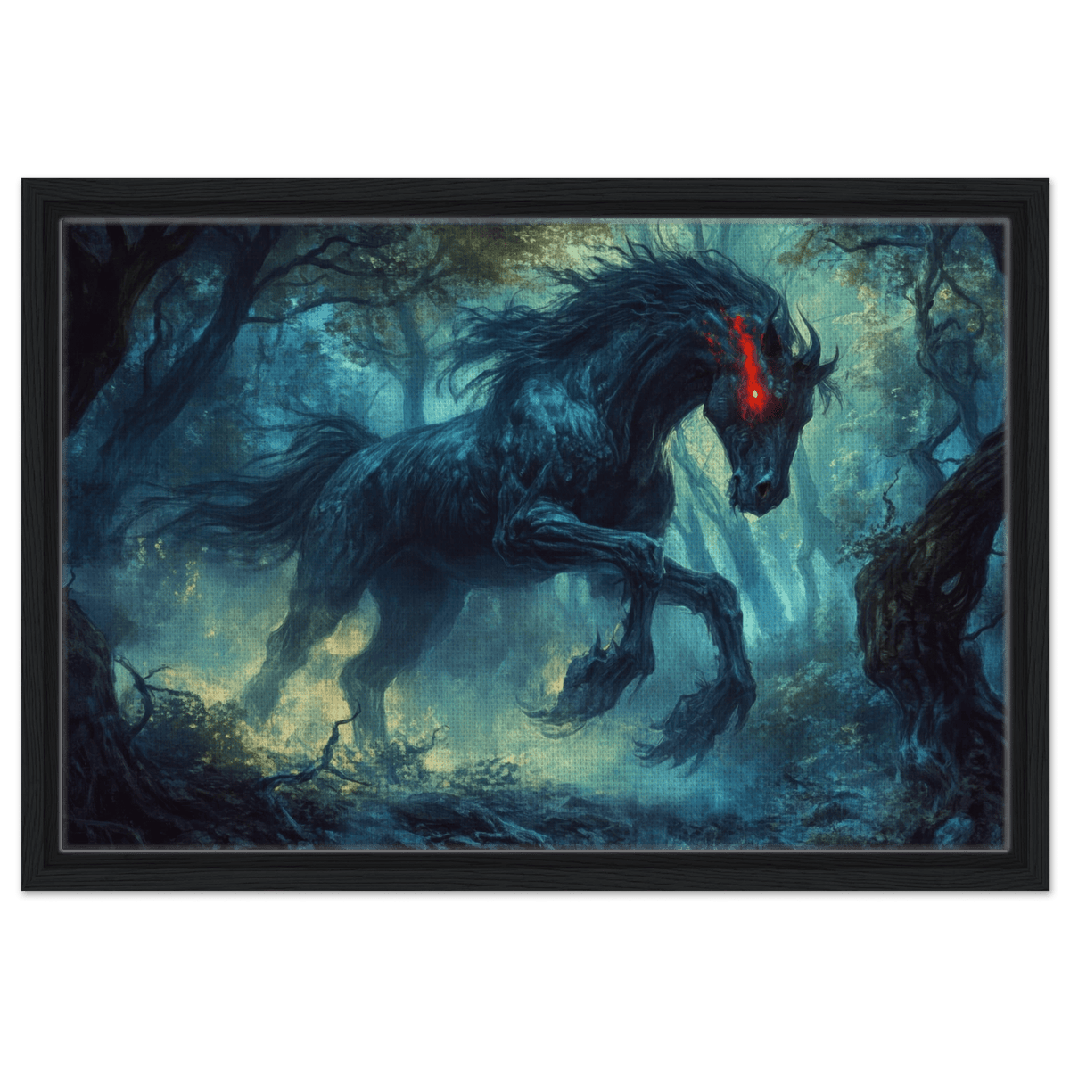 The Shadow Centaur of the Forgotten Forest Dark - Shop Ai Art WebShop - Digital Art online Store