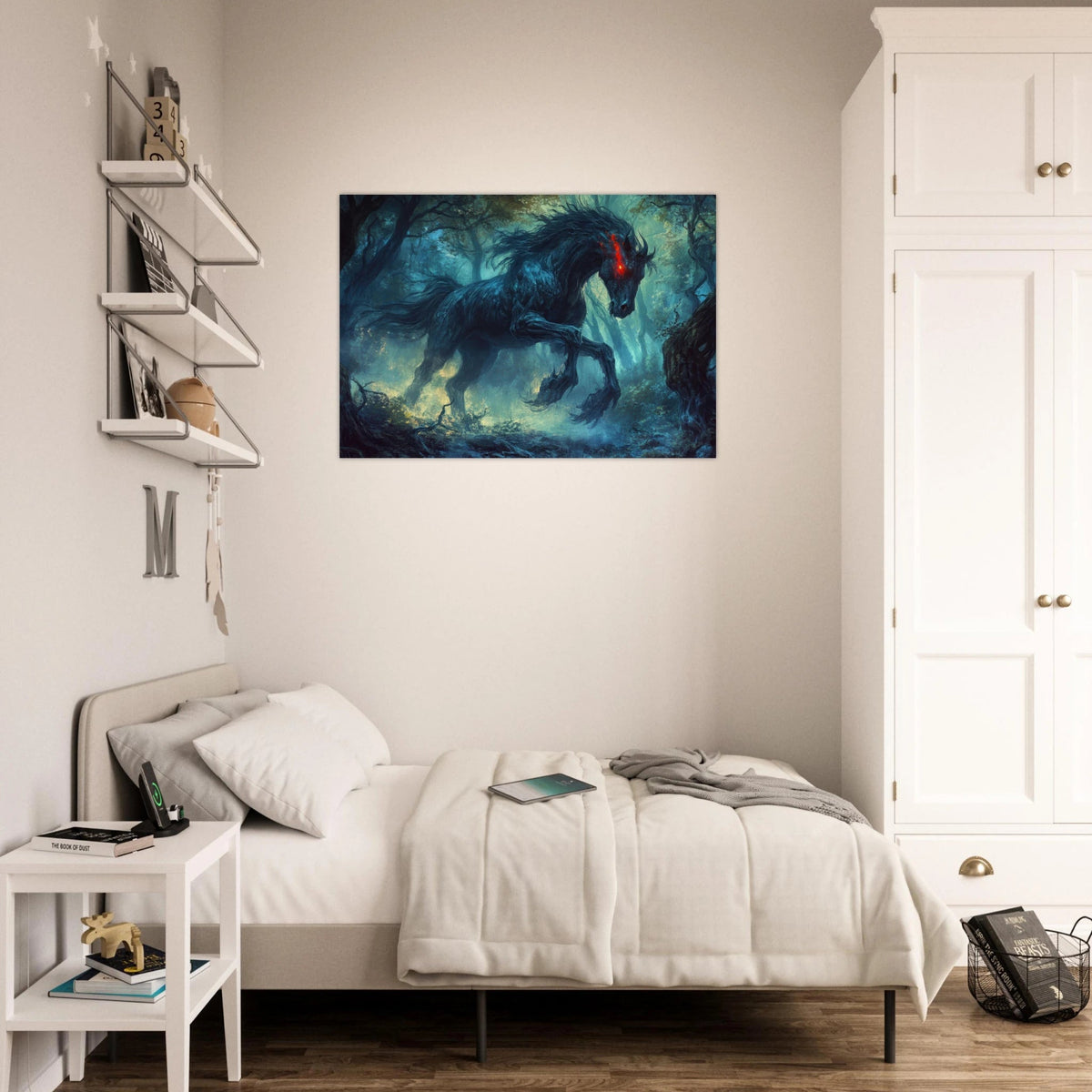 The Shadow Centaur of the Forgotten Forest Dark - Shop Ai Art WebShop - Digital Art online Store