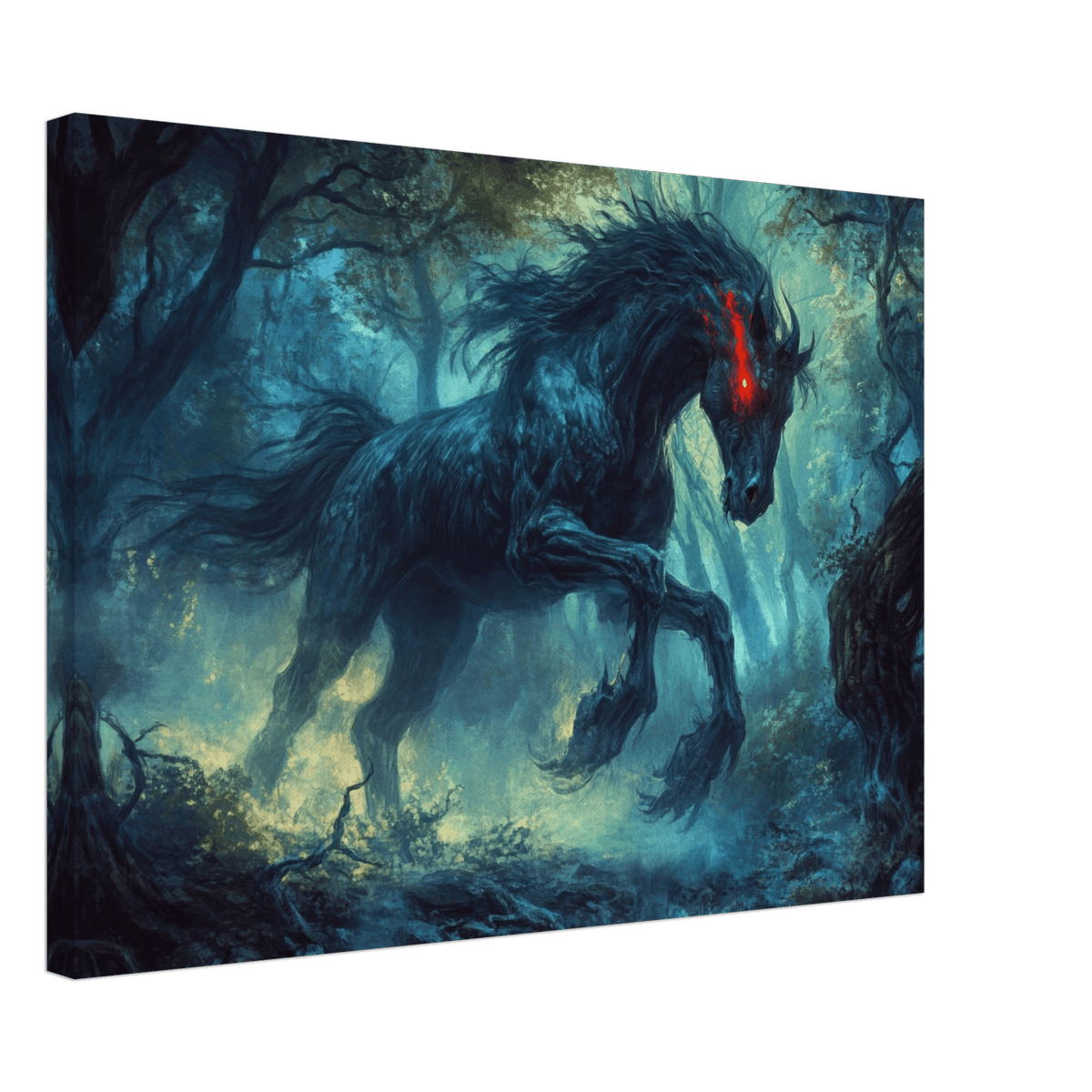 The Shadow Centaur of the Forgotten Forest Dark - Shop Ai Art WebShop - Digital Art online Store
