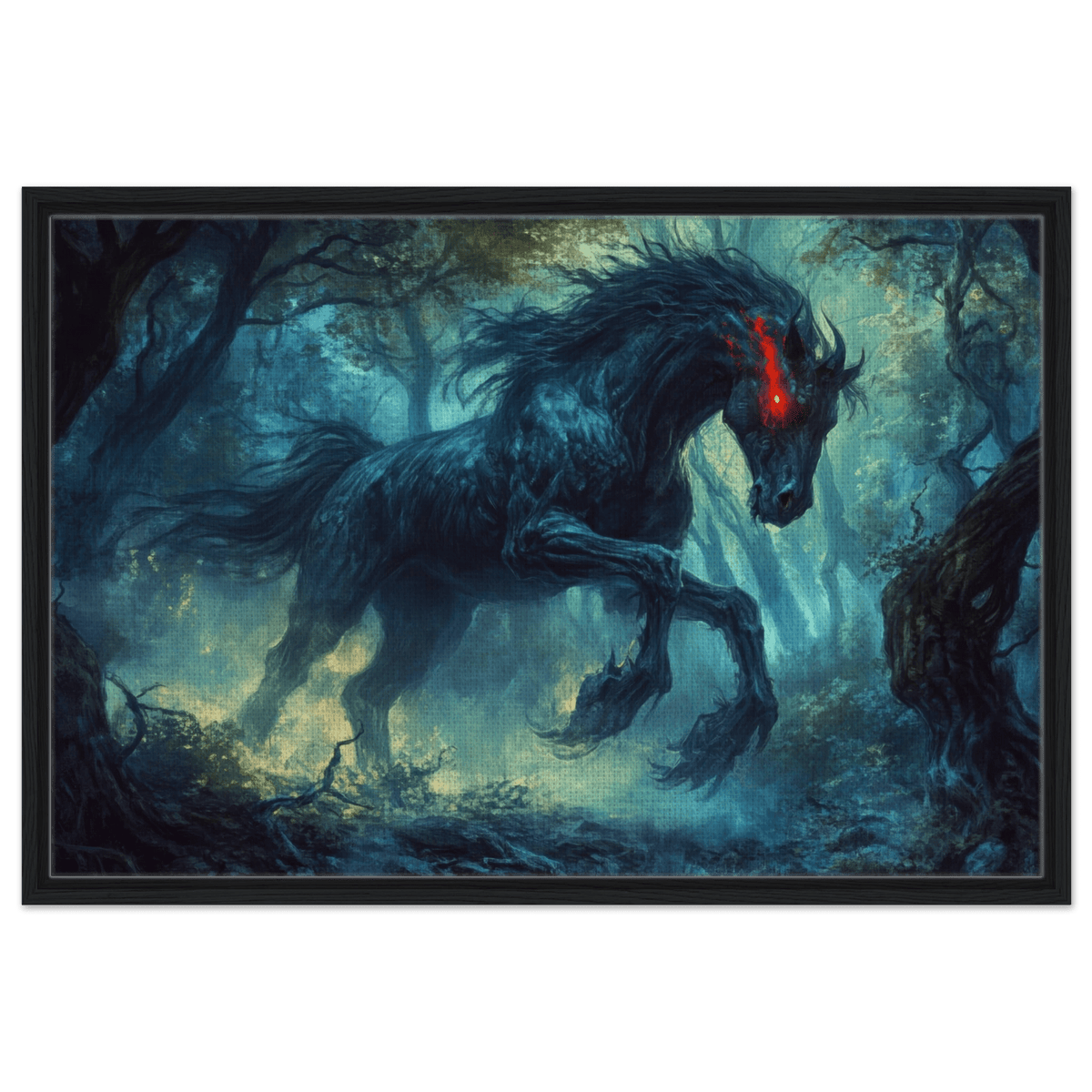 The Shadow Centaur of the Forgotten Forest Dark - Shop Ai Art WebShop - Digital Art online Store