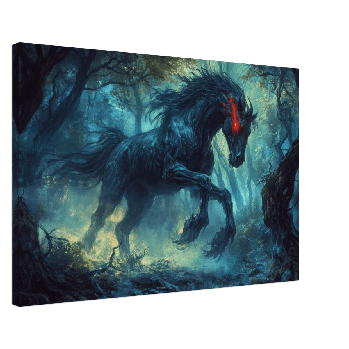 The Shadow Centaur of the Forgotten Forest Dark - Shop Ai Art WebShop - Digital Art online Store