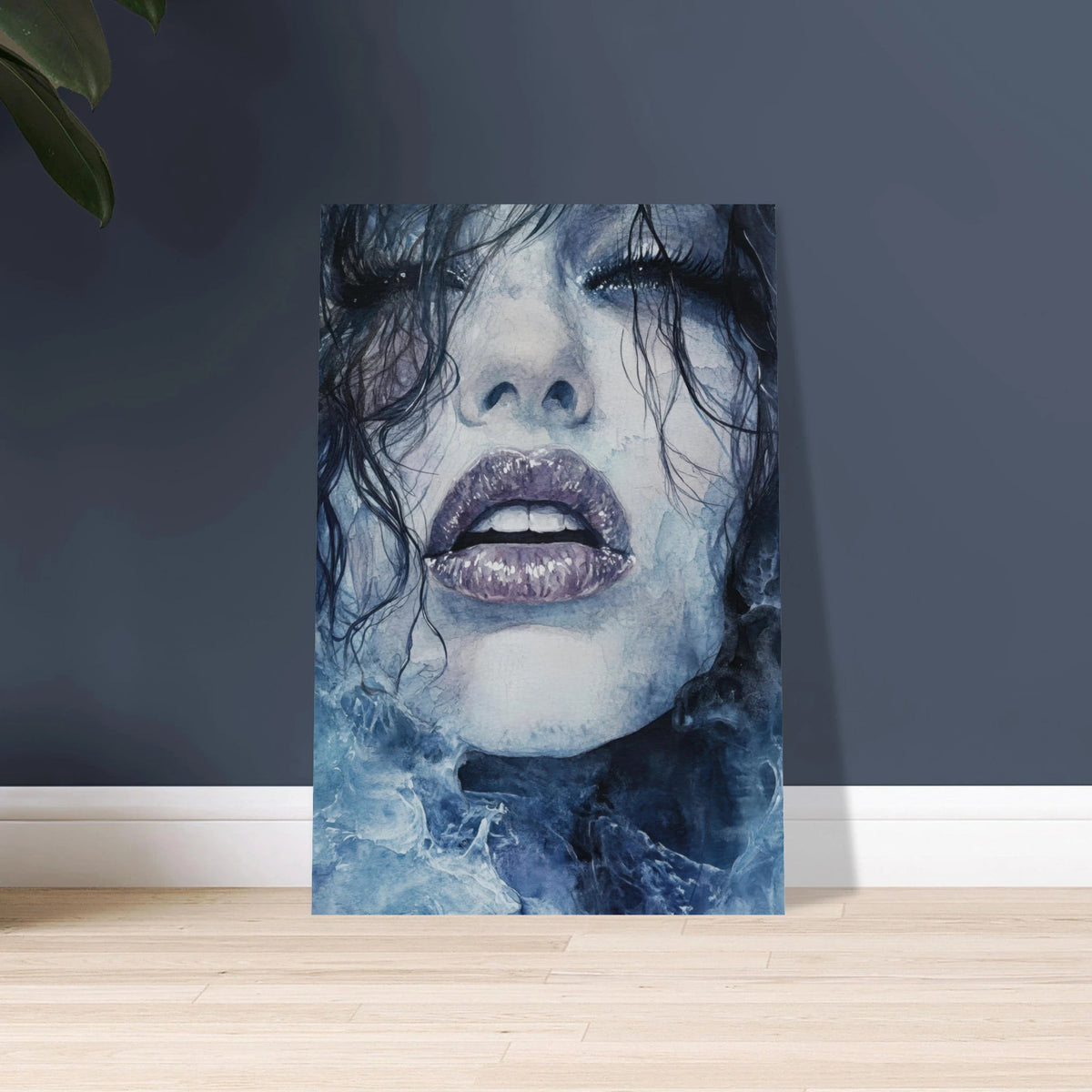 The Sirens Lament Gothic Watercolor Extreme Los 4 - Shop Ai Art WebShop - Digital Art online Store