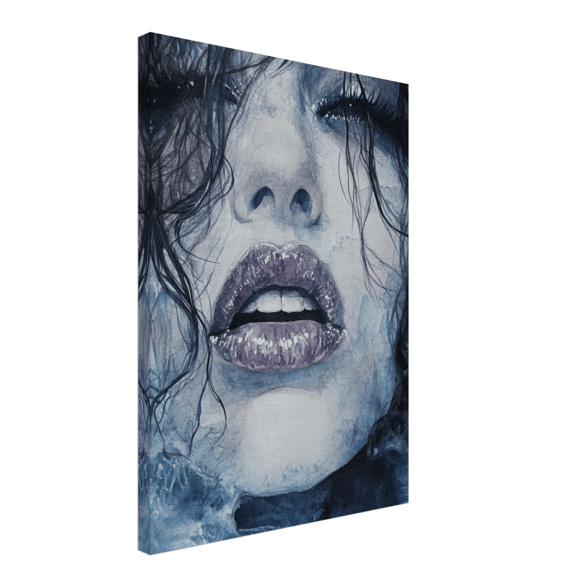 The Sirens Lament Gothic Watercolor Extreme Los 4 - Shop Ai Art WebShop - Digital Art online Store