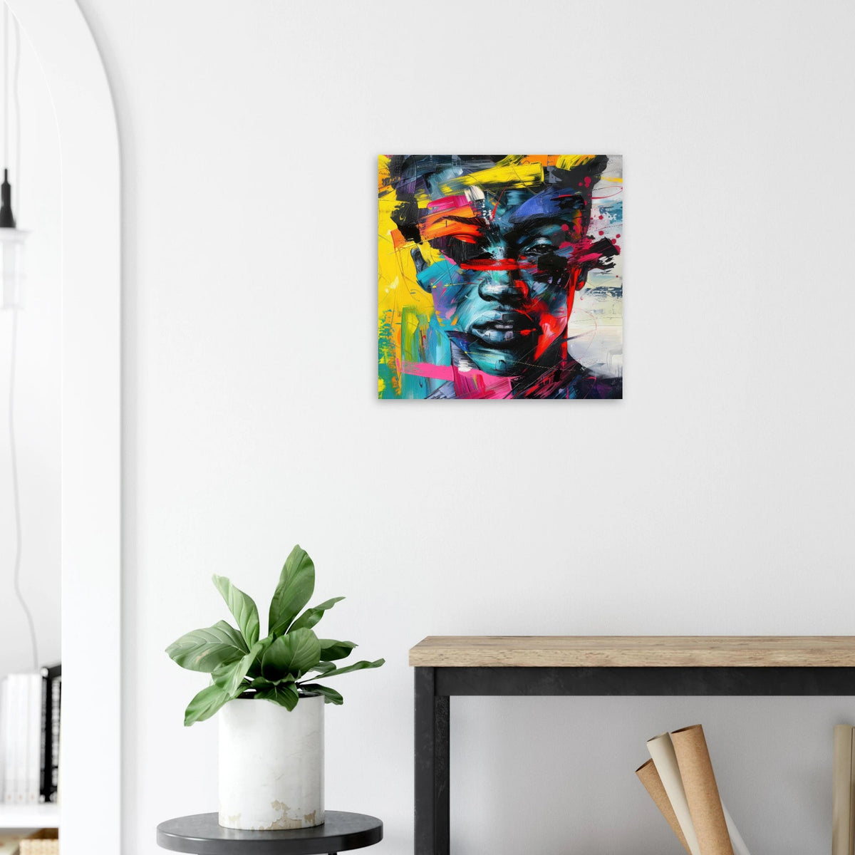 The Veil of Assassins abstract art style 3 - Shop Ai Art WebShop - Digital Art online Store
