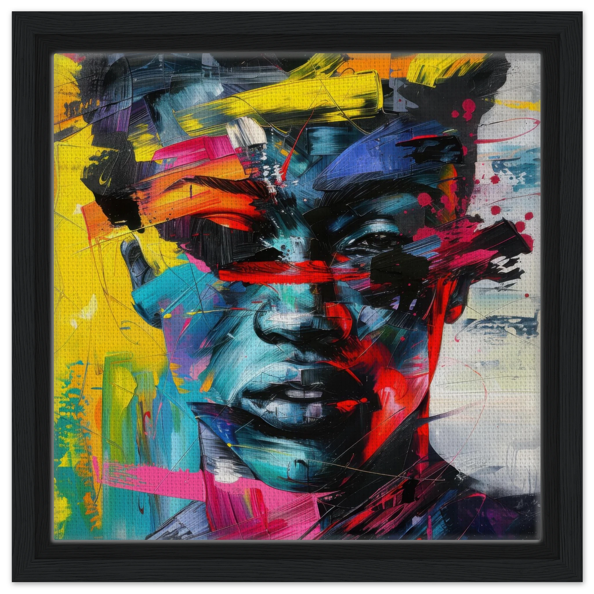 The Veil of Assassins abstract art style 3 - Shop Ai Art WebShop - Digital Art online Store