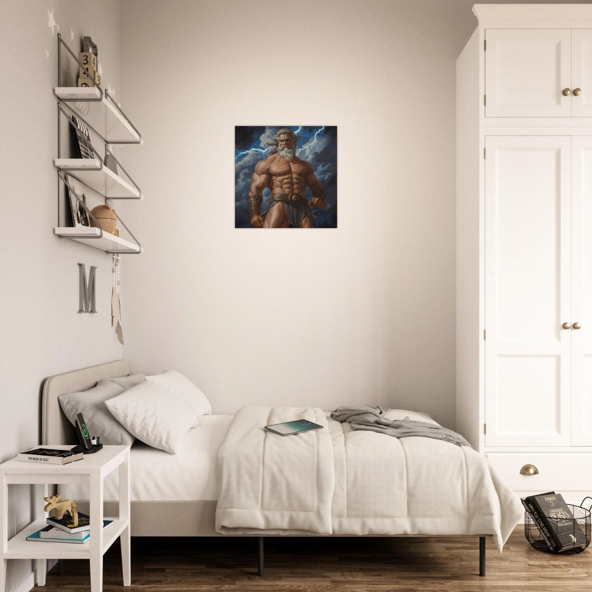 Zeus on Mount Olympus - Shop Ai Art WebShop - Digital Art online Store