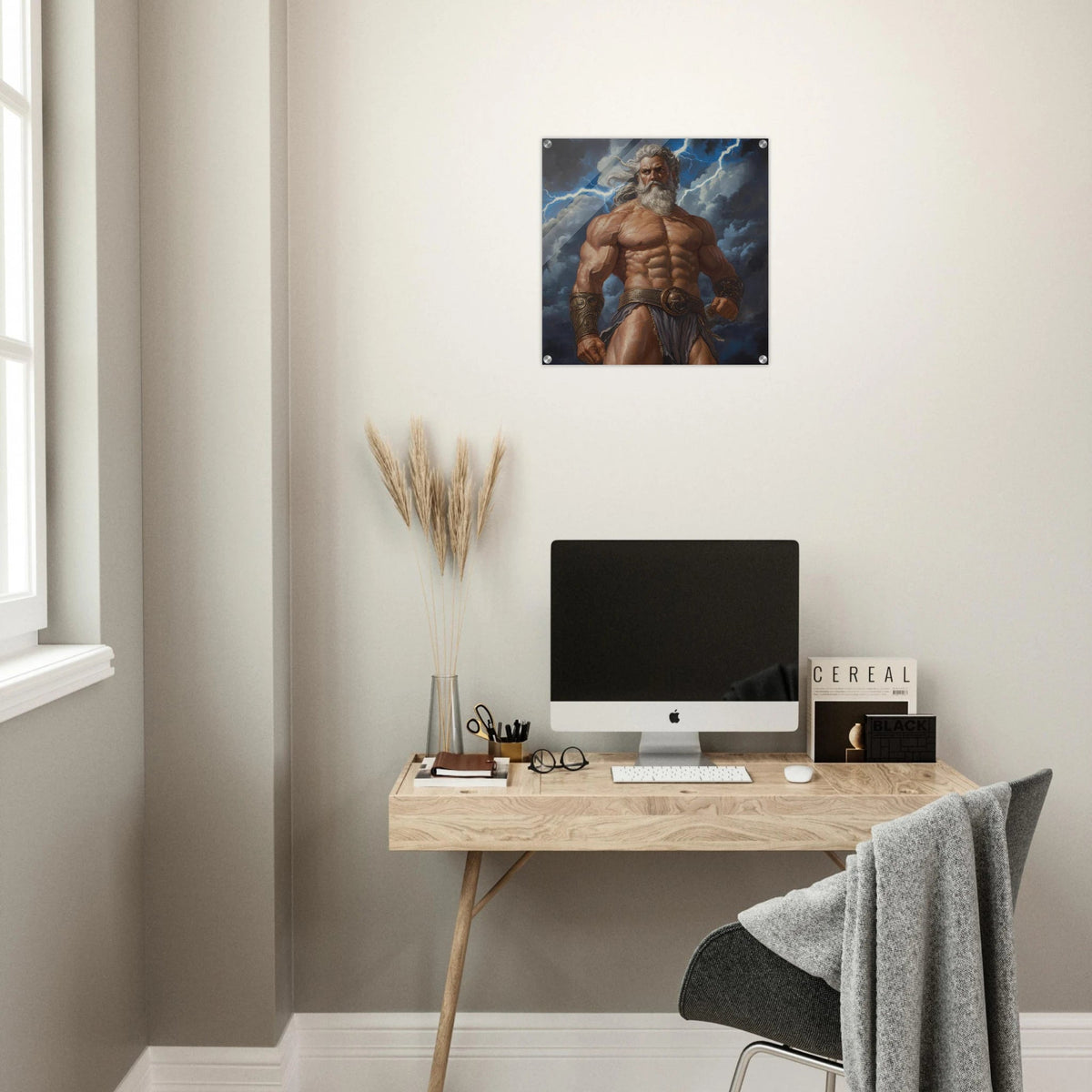Zeus on Mount Olympus - Shop Ai Art WebShop - Digital Art online Store