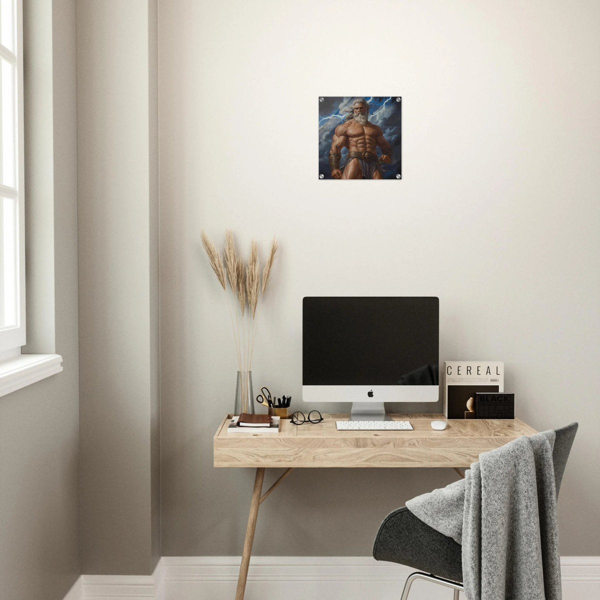 Zeus on Mount Olympus - Shop Ai Art WebShop - Digital Art online Store