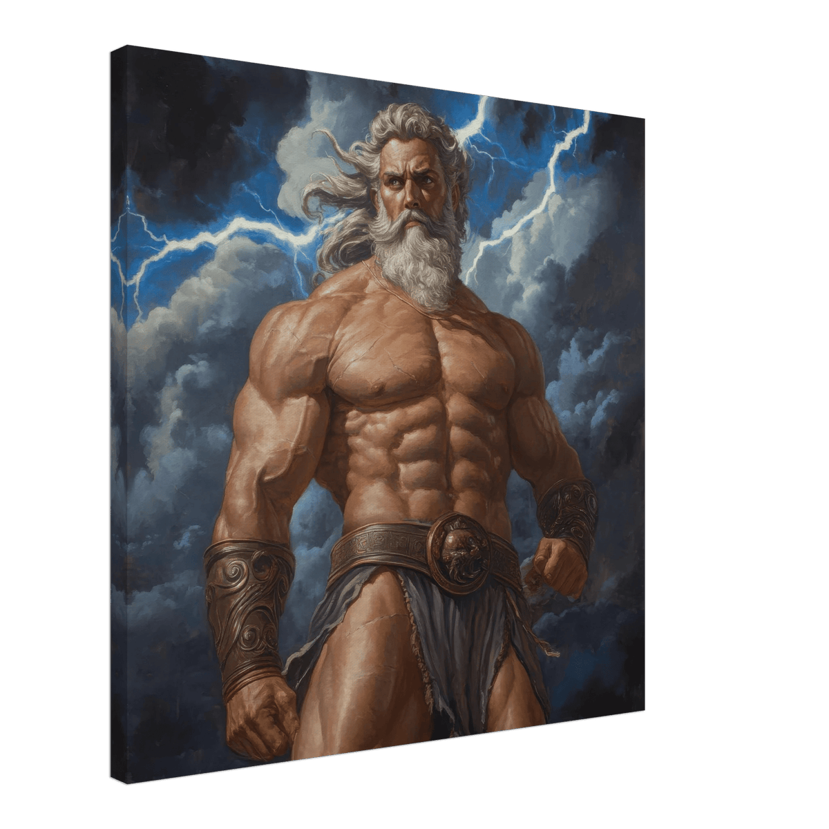 Zeus on Mount Olympus - Shop Ai Art WebShop - Digital Art online Store