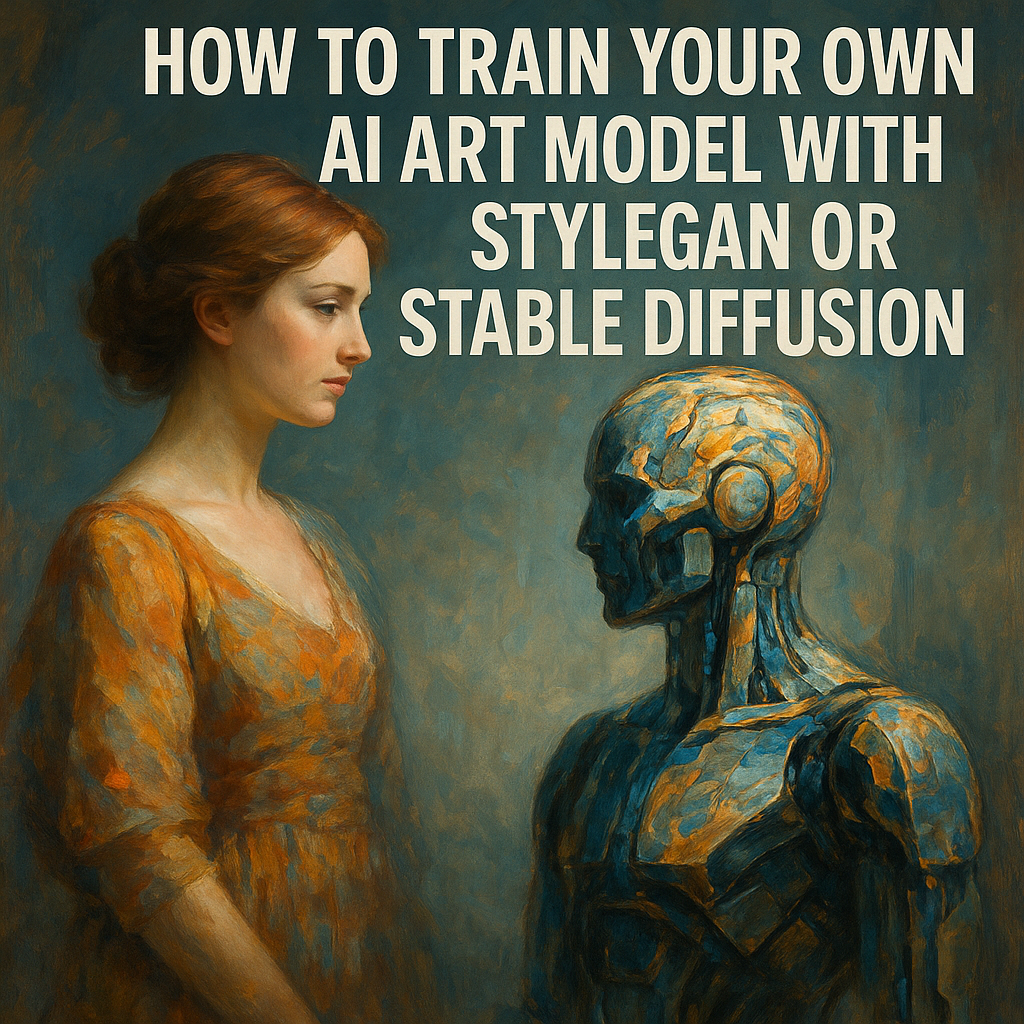 How to Train an AI Art Model with StyleGAN or Stable Diffusion