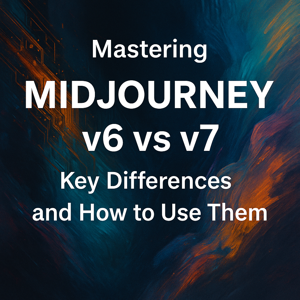 Midjourney v6 vs v7: Differences and How to Use Them. May 2, 2025