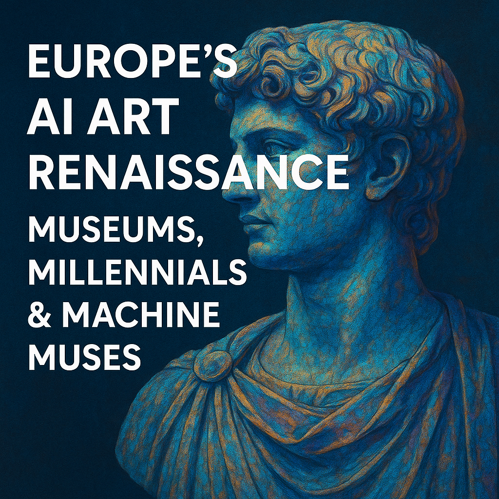 Europe’s AI Art Renaissance: Museums, Millennials & Machine Muses