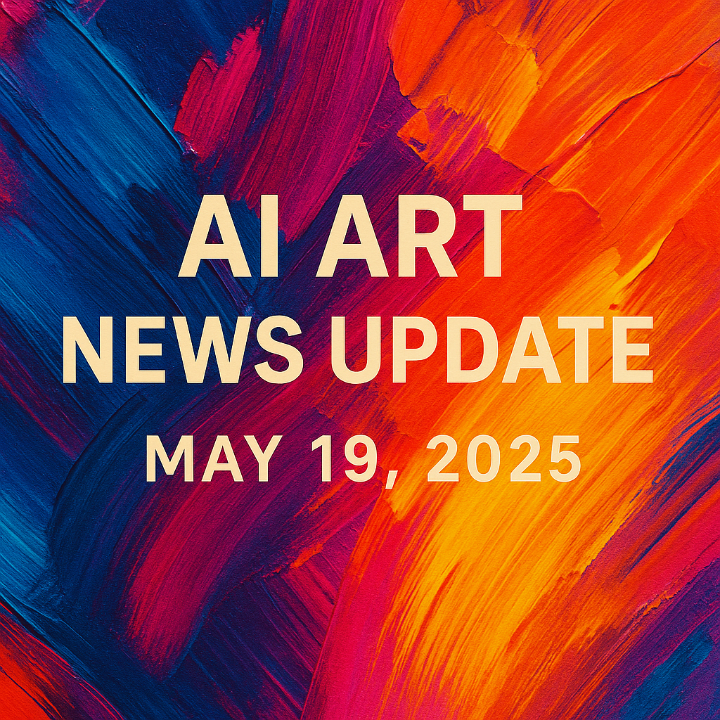 AI Art News Update – May 19, 2025