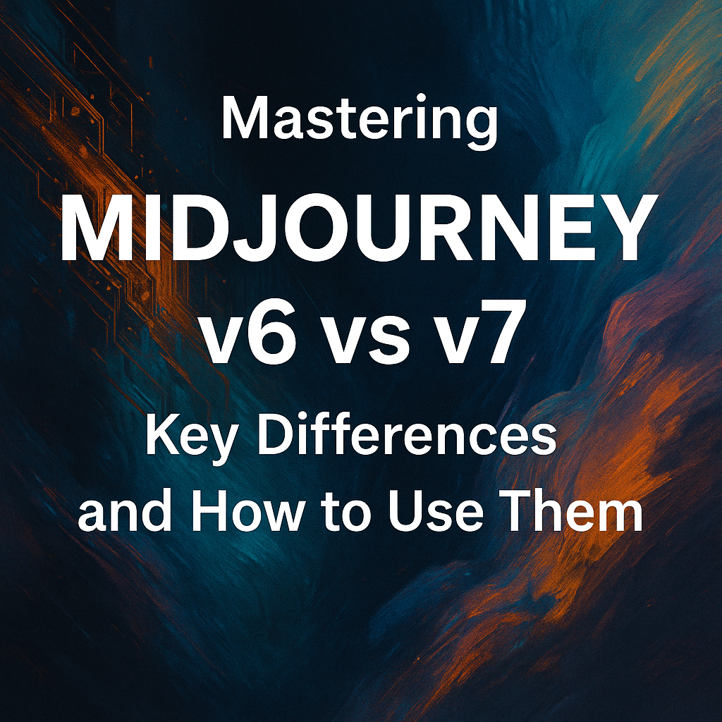 Midjourney v6 vs v7: Differences and How to Use Them. May 2, 2025 - Ai Art Force