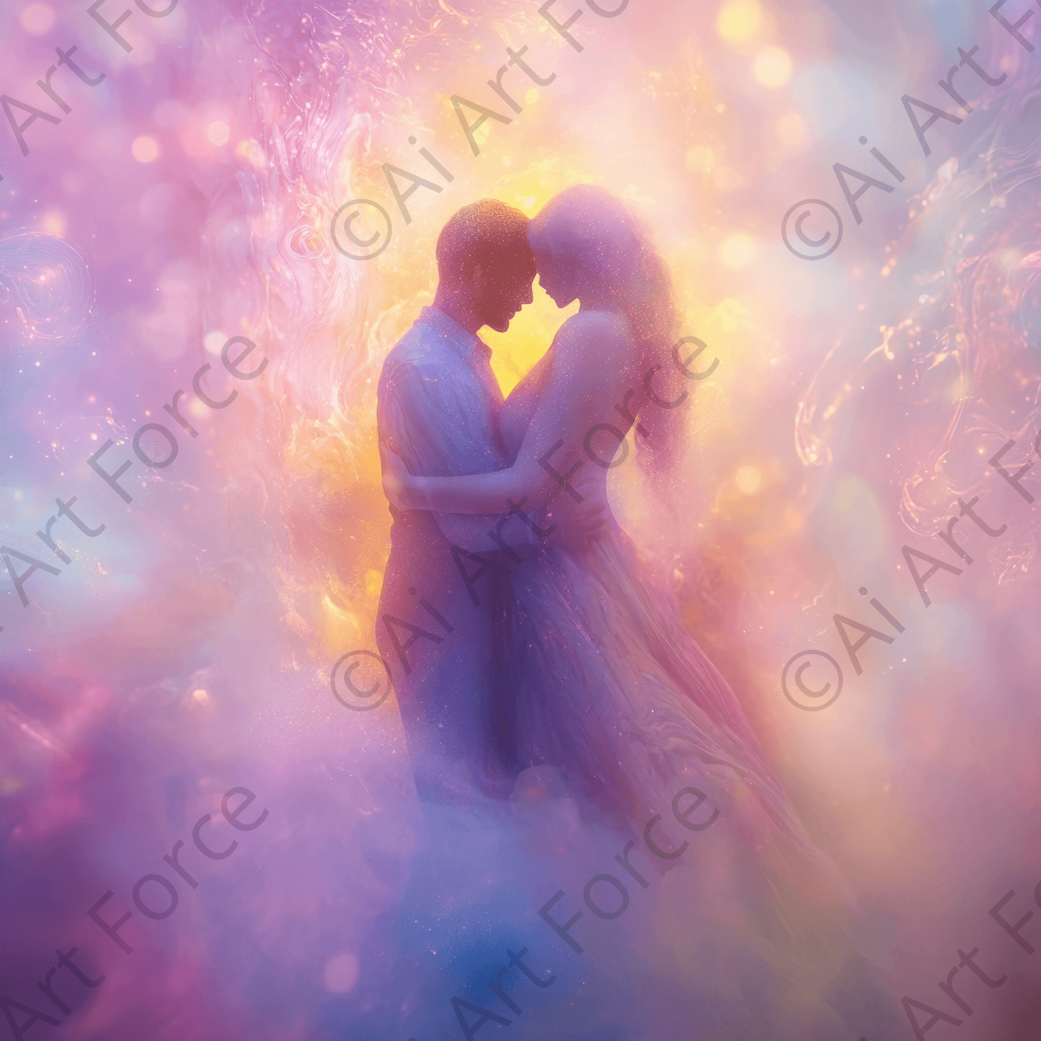 Beautiful Love Art 10 | High-Quality Digital Ai Art Created by Midjourney