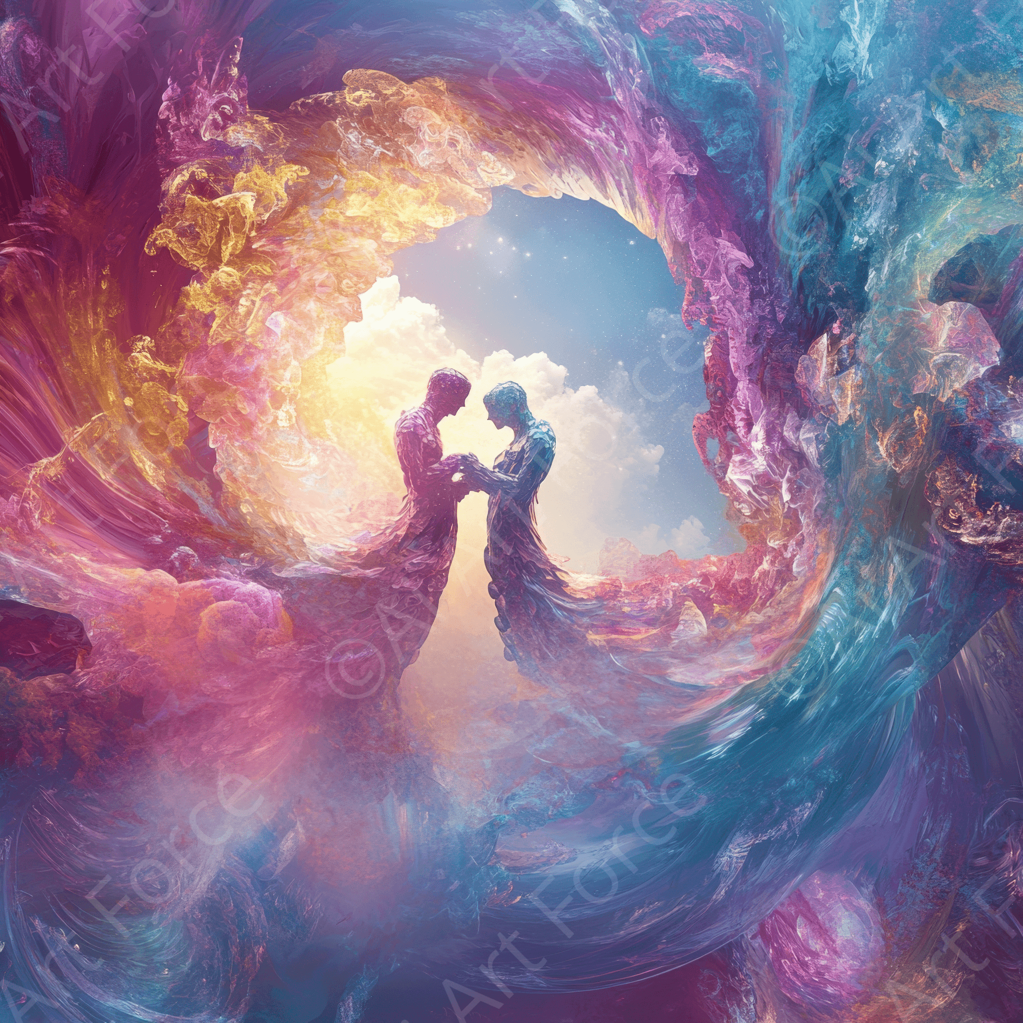 Beautiful Love Art 3 | High-Quality Digital Ai Art Created by Midjourney