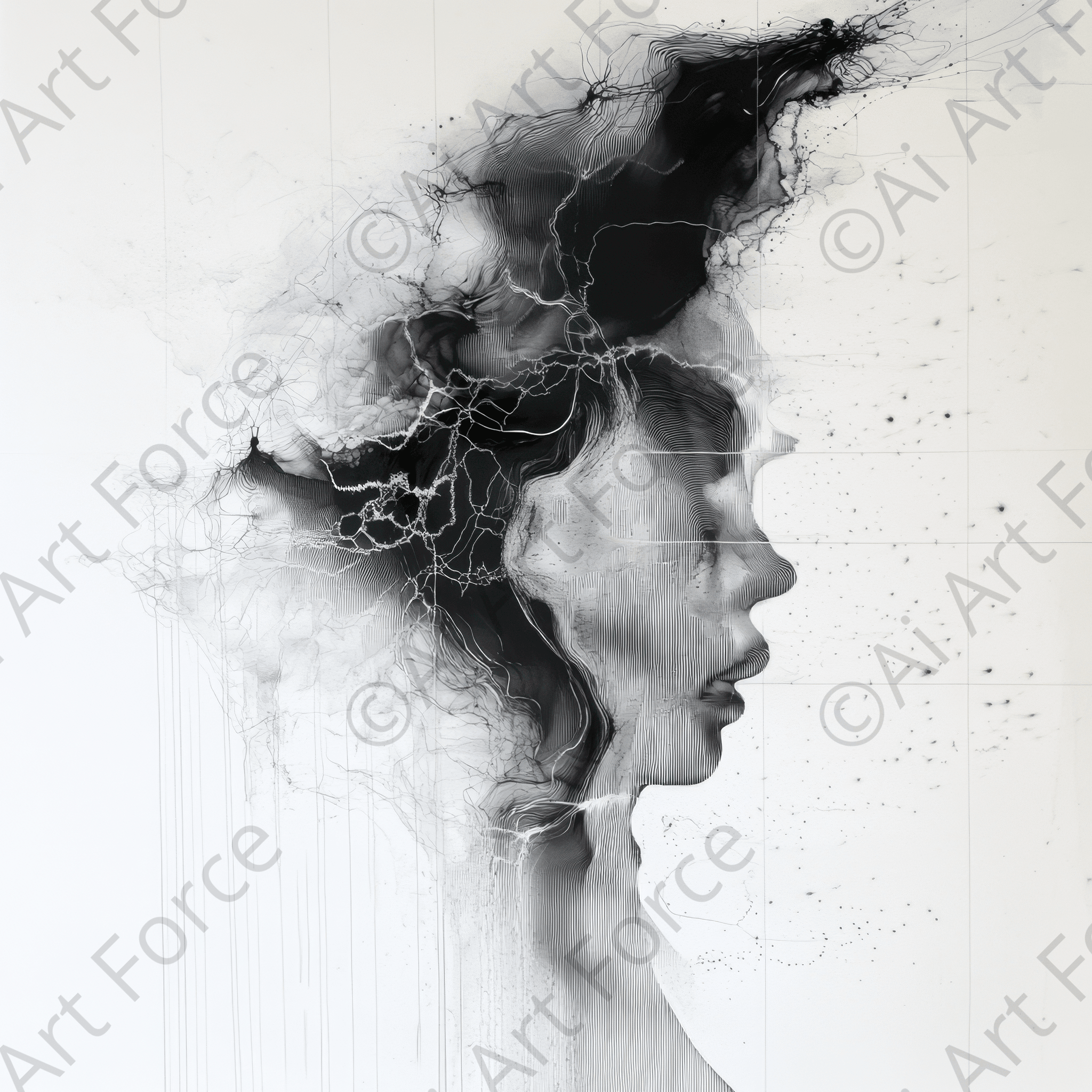 Future Human Art 8 | High-Quality Digital Ai Art Created by Midjourney