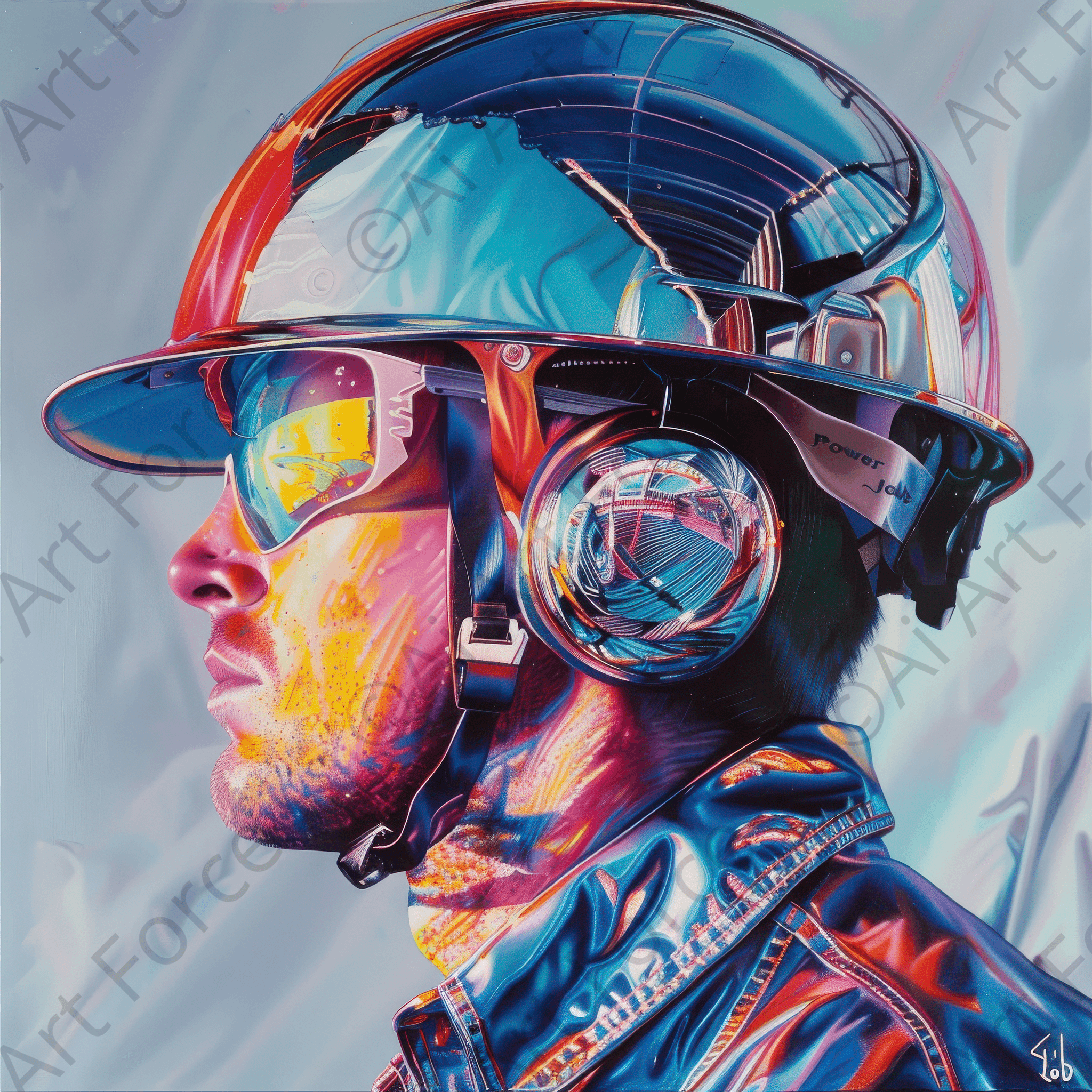 Digital Ai Artwork, of Job Work Mood Maker 3, ideal for art enthusiasts and collectors.