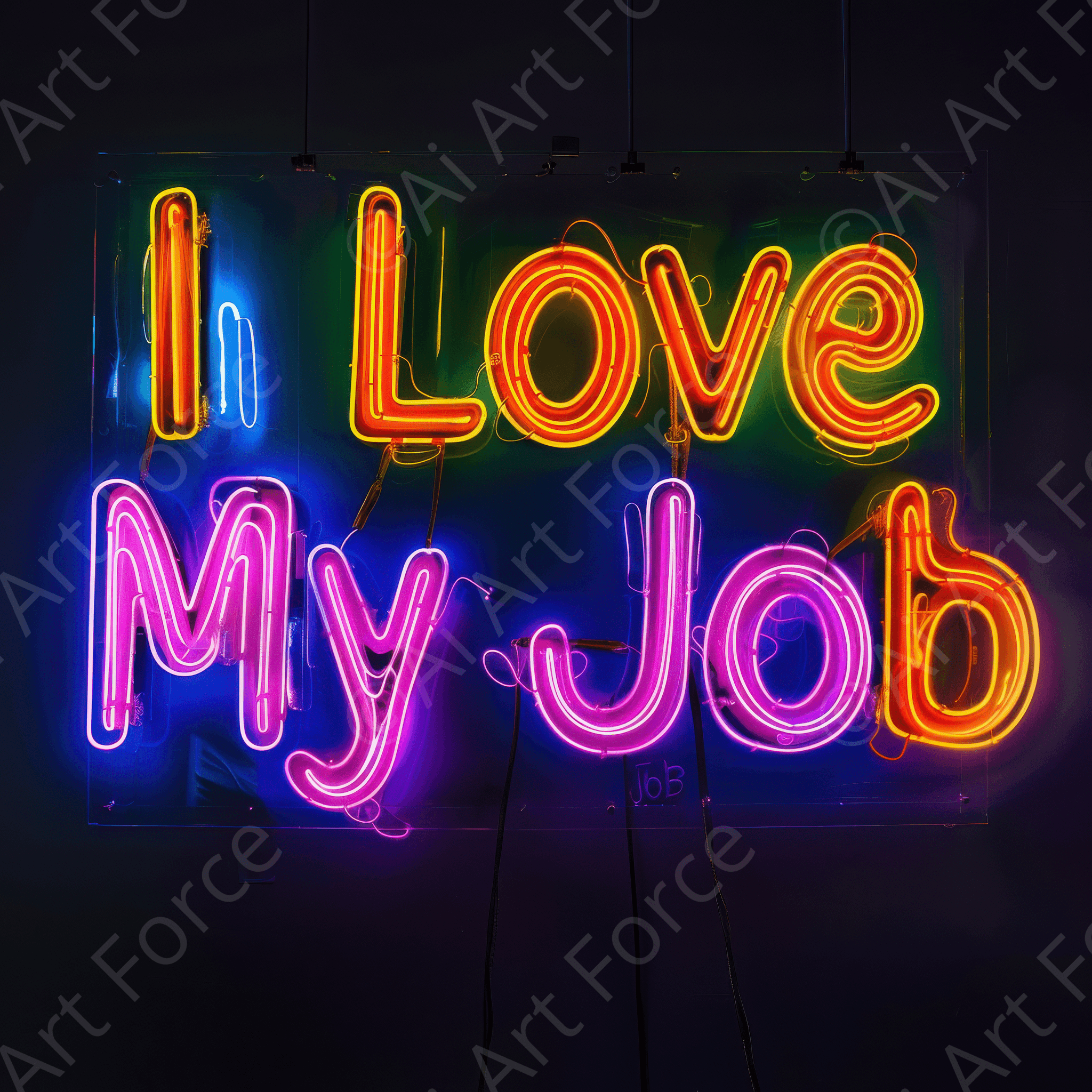 Digital Ai Artwork, of Job Work Mood Maker 8, ideal for art enthusiasts and collectors.