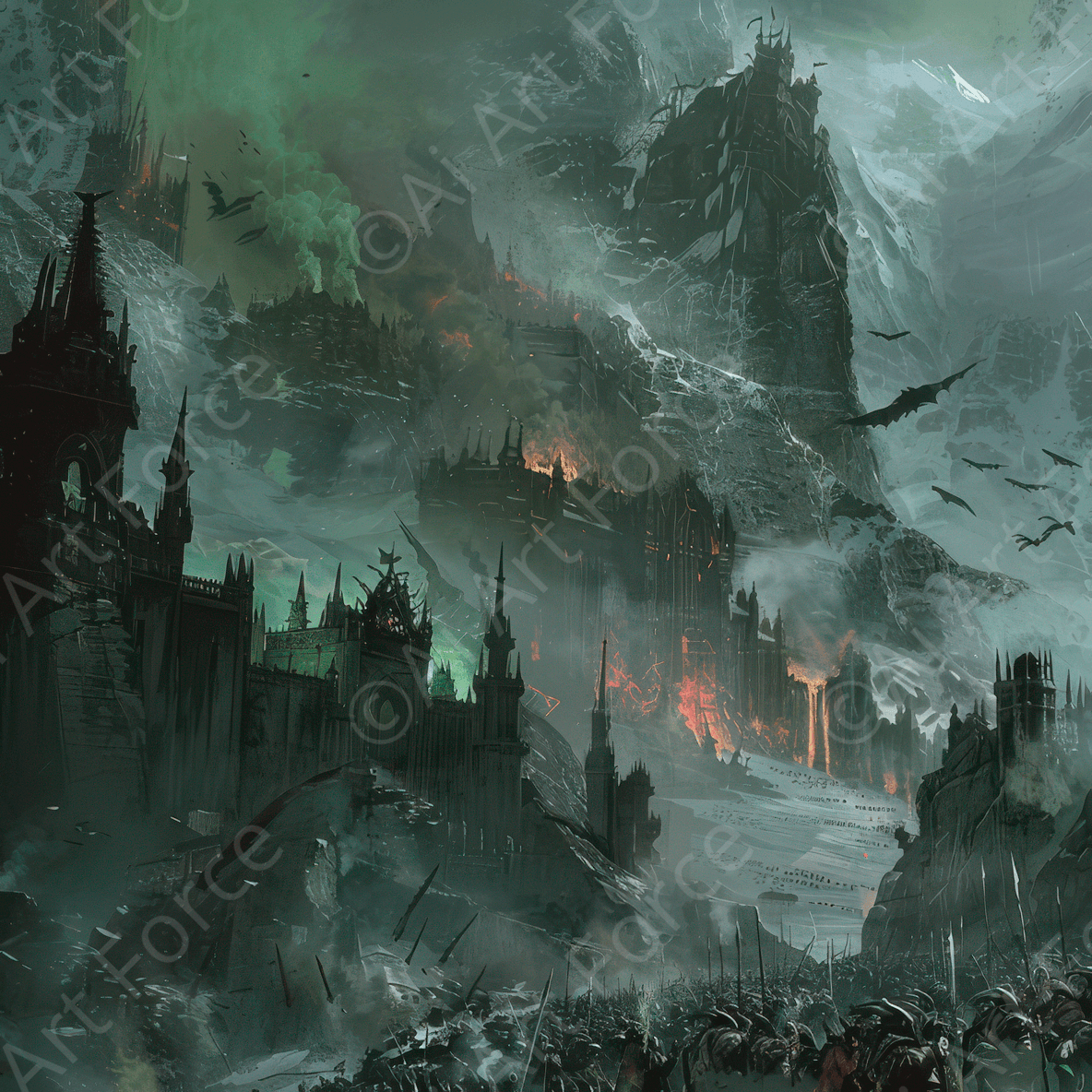 Digital Ai Artwork, of Medieval-Fantasy-War, ideal for art enthusiasts and collectors.