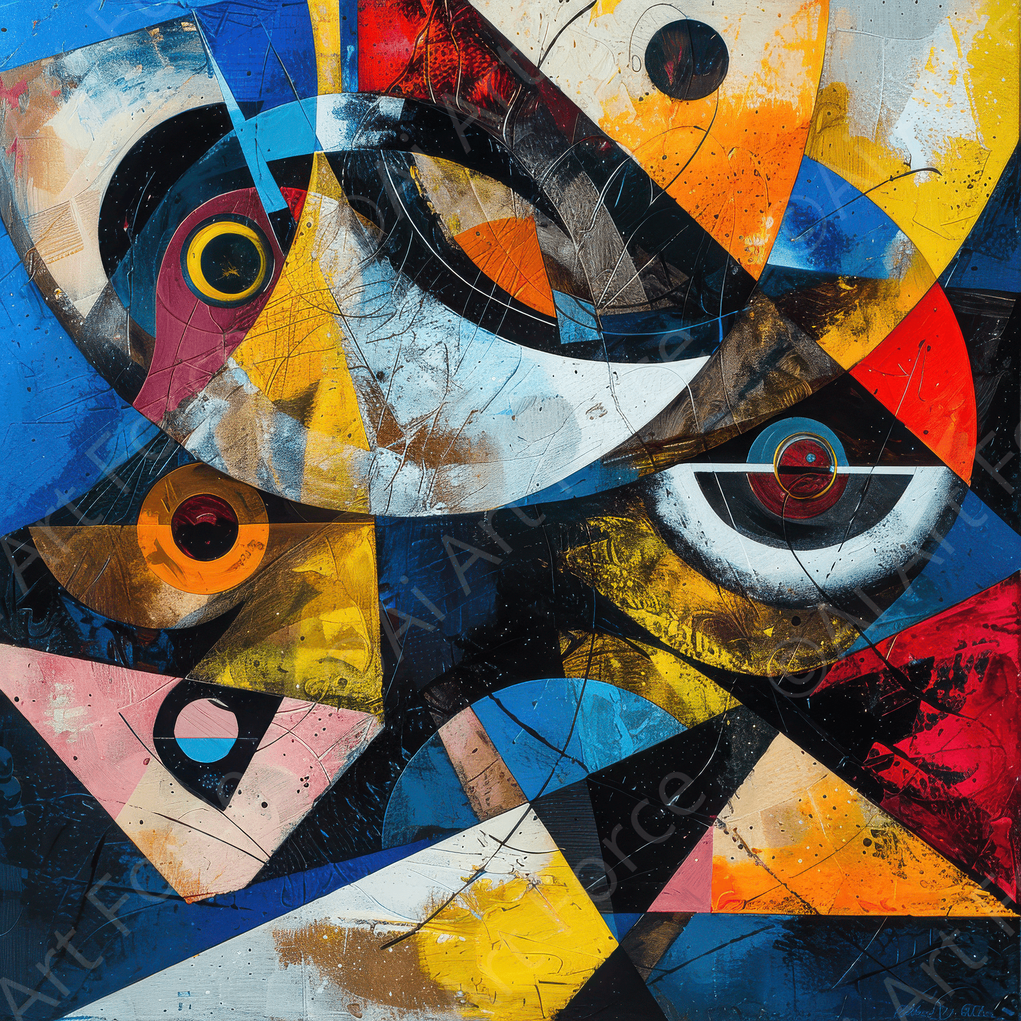 Digital Ai Artwork, of The Shadow Lantern Society abstract art style, ideal for art enthusiasts and collectors.