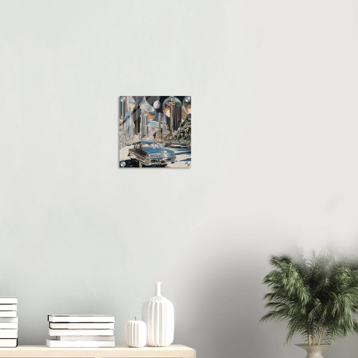 A Chrome World - Shop Ai Art WebShop - Digital Art online Store