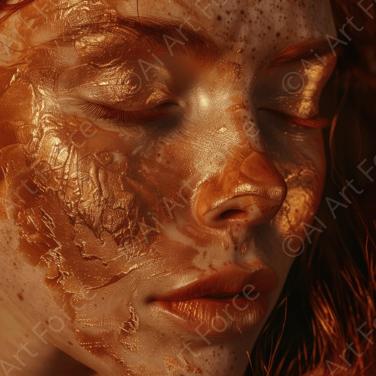 A Fantasy World Of Copper 4 - Shop Ai Art WebShop - Digital Art online Store