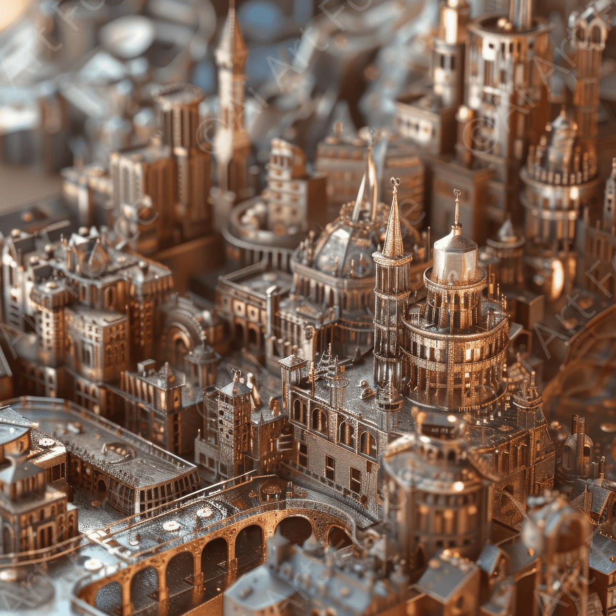 A Fantasy World Of Copper 5 - Shop Ai Art WebShop - Digital Art online Store
