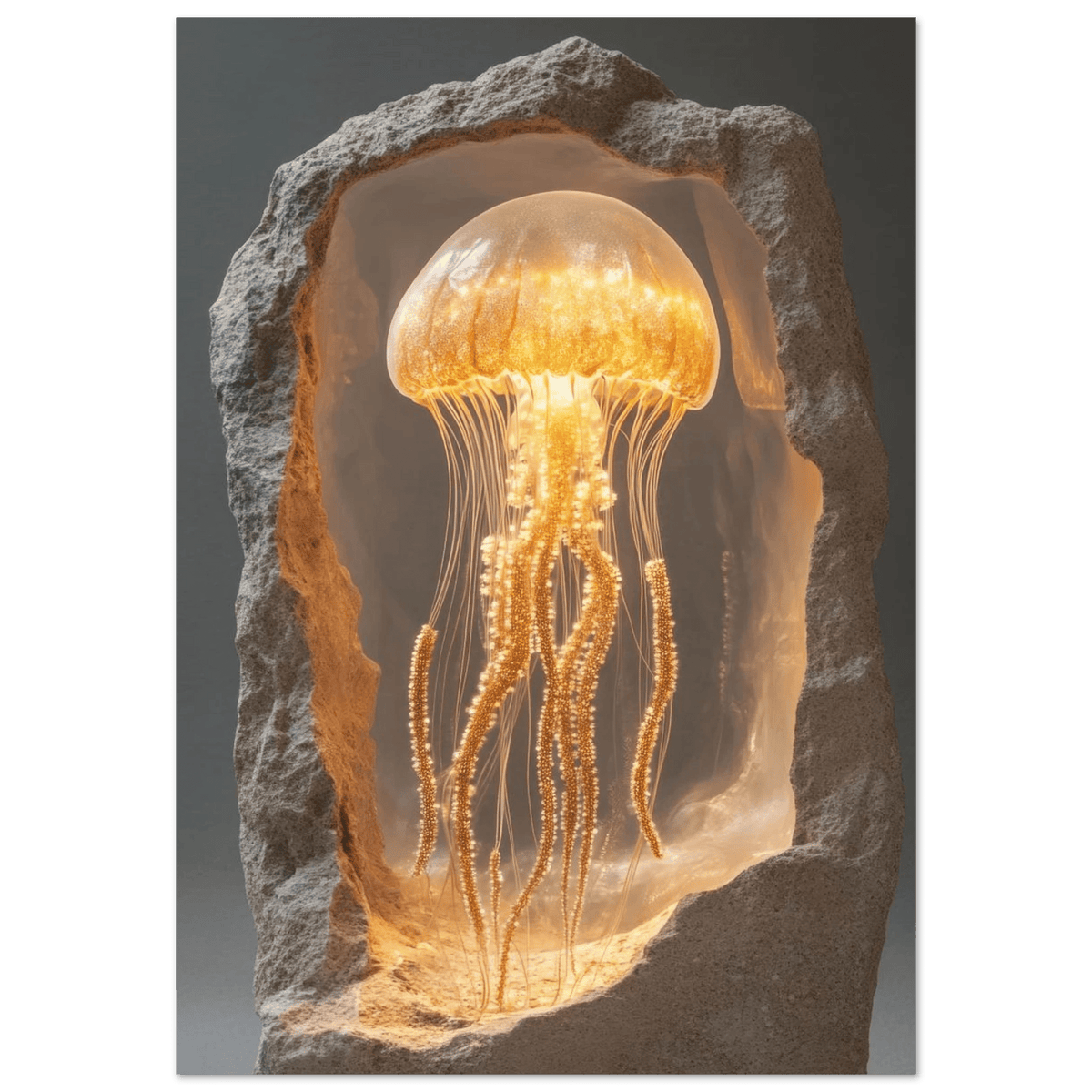 A Jellyfish body fused with starfish arms - Shop Ai Art WebShop - Digital Art online Store