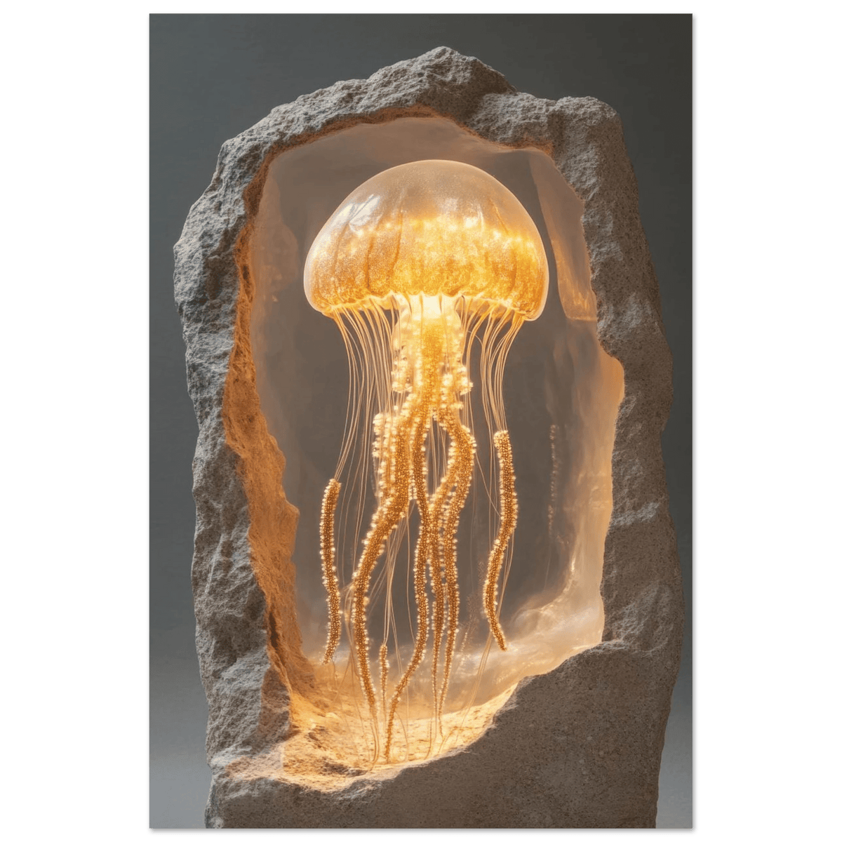 A Jellyfish body fused with starfish arms - Shop Ai Art WebShop - Digital Art online Store