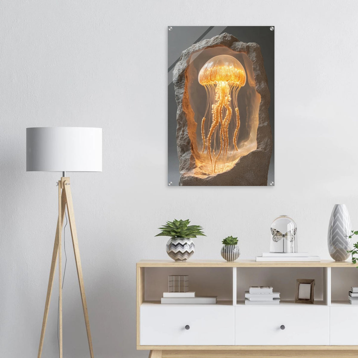 A Jellyfish body fused with starfish arms - Shop Ai Art WebShop - Digital Art online Store