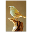 A small bird sitting on top of a wooden branch - Shop Ai Art WebShop - Digital Art online Store