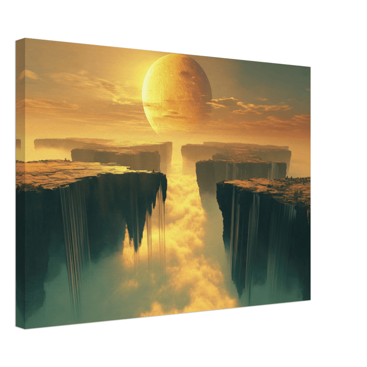 A vast dreamscape with levitating islands a mass 3 - Shop Ai Art WebShop - Digital Art online Store