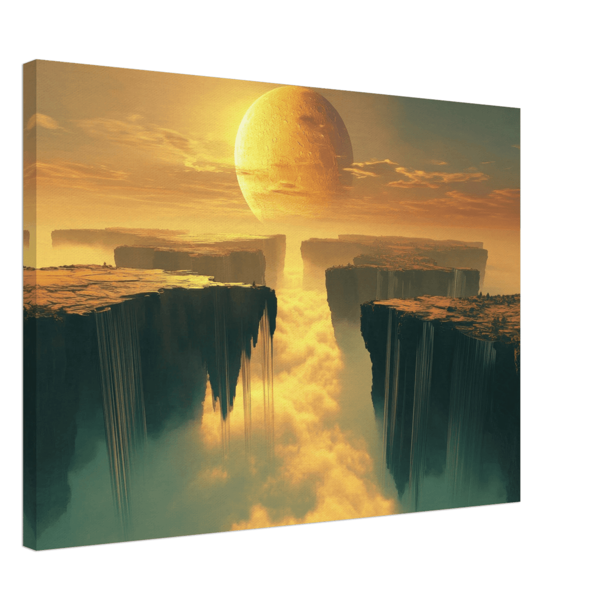 A vast dreamscape with levitating islands a mass 3 - Shop Ai Art WebShop - Digital Art online Store