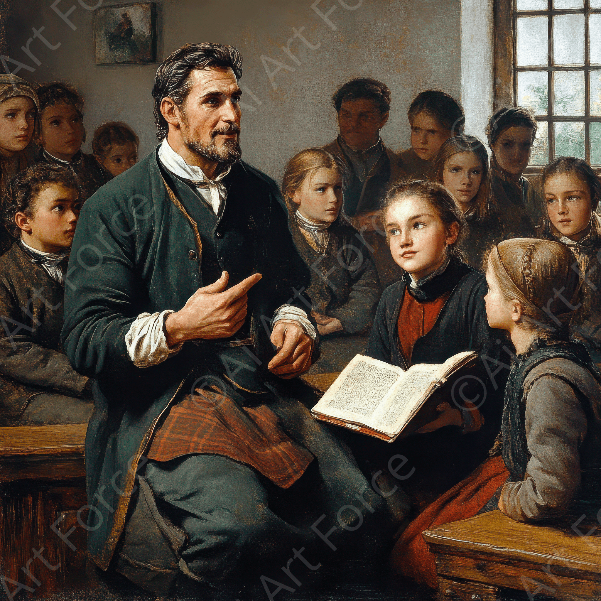 Digital Ai Artwork, of The Concept of Kind in Church History Analyzing 3, ideal for art enthusiasts and collectors.