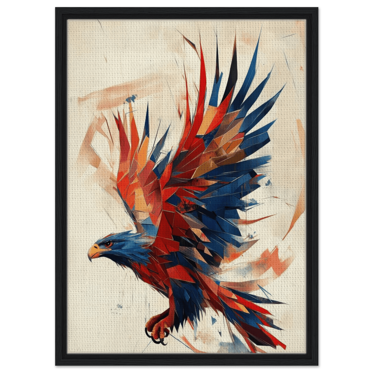 Abstract Geometric Eagle A bold abstract eagle f 2 - Shop Ai Art WebShop - Digital Art online Store