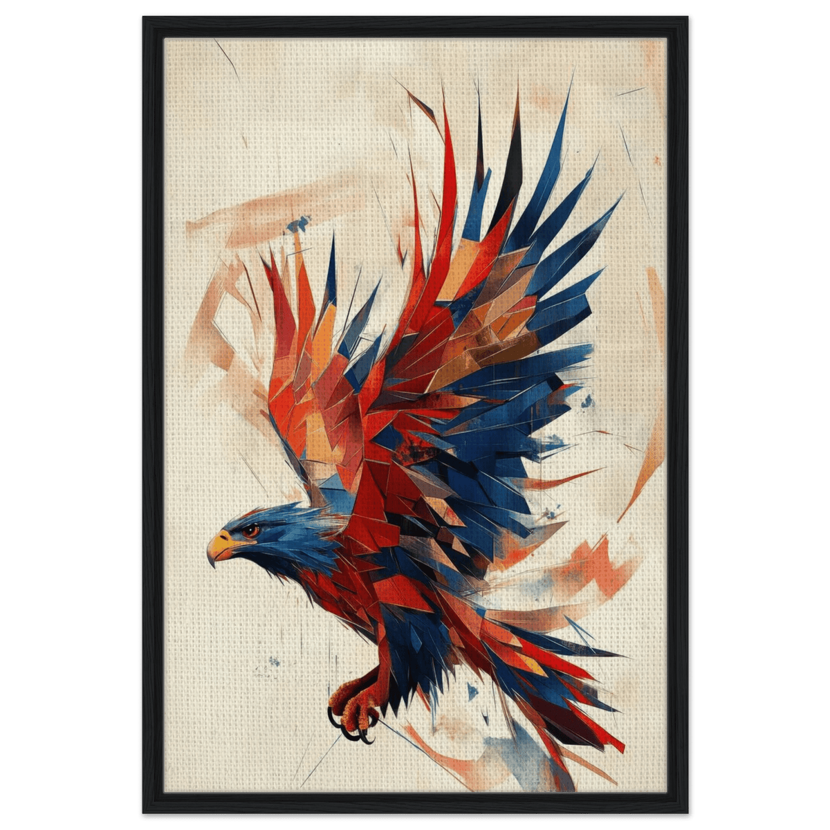 Abstract Geometric Eagle A bold abstract eagle f 2 - Shop Ai Art WebShop - Digital Art online Store
