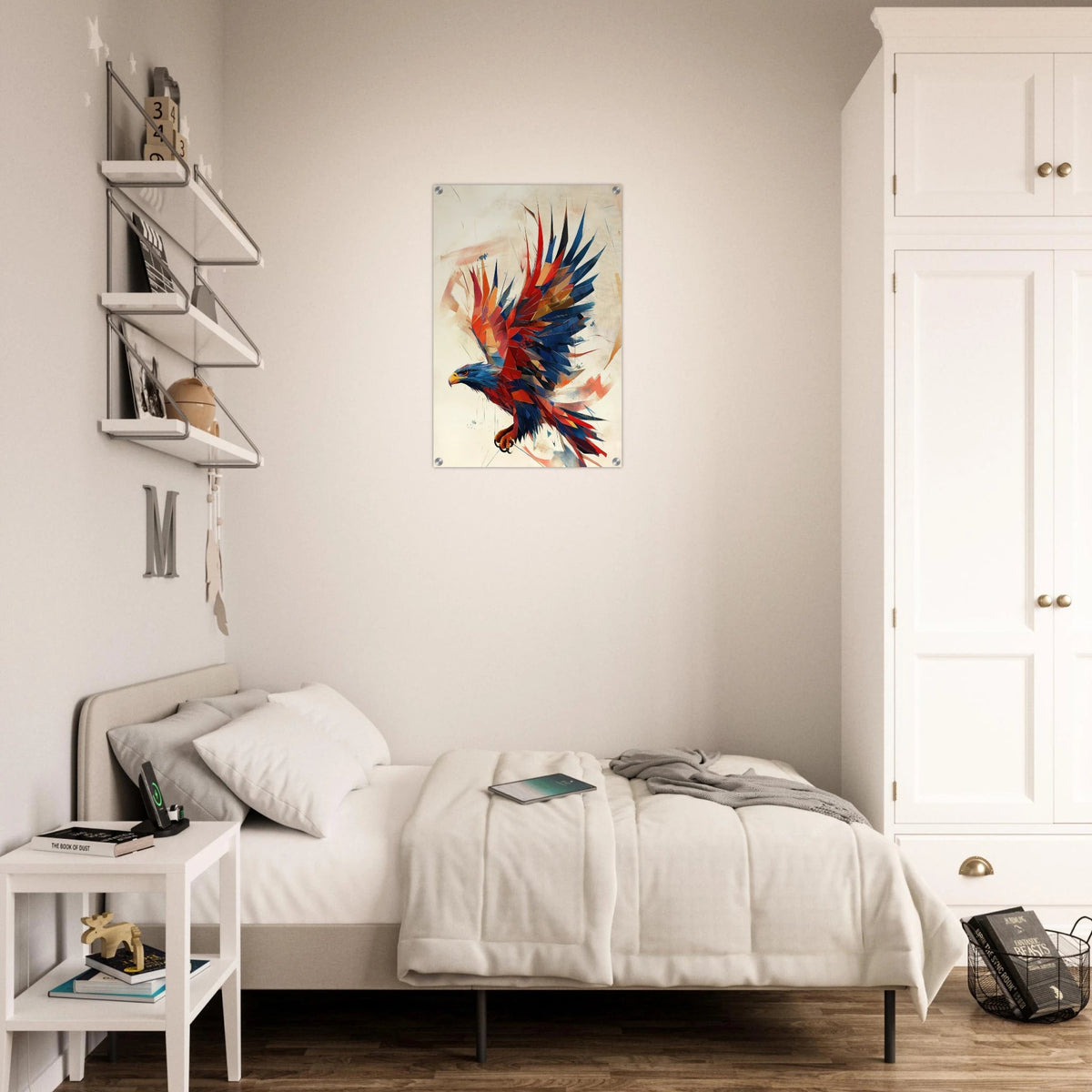 Abstract Geometric Eagle A bold abstract eagle f 2 - Shop Ai Art WebShop - Digital Art online Store