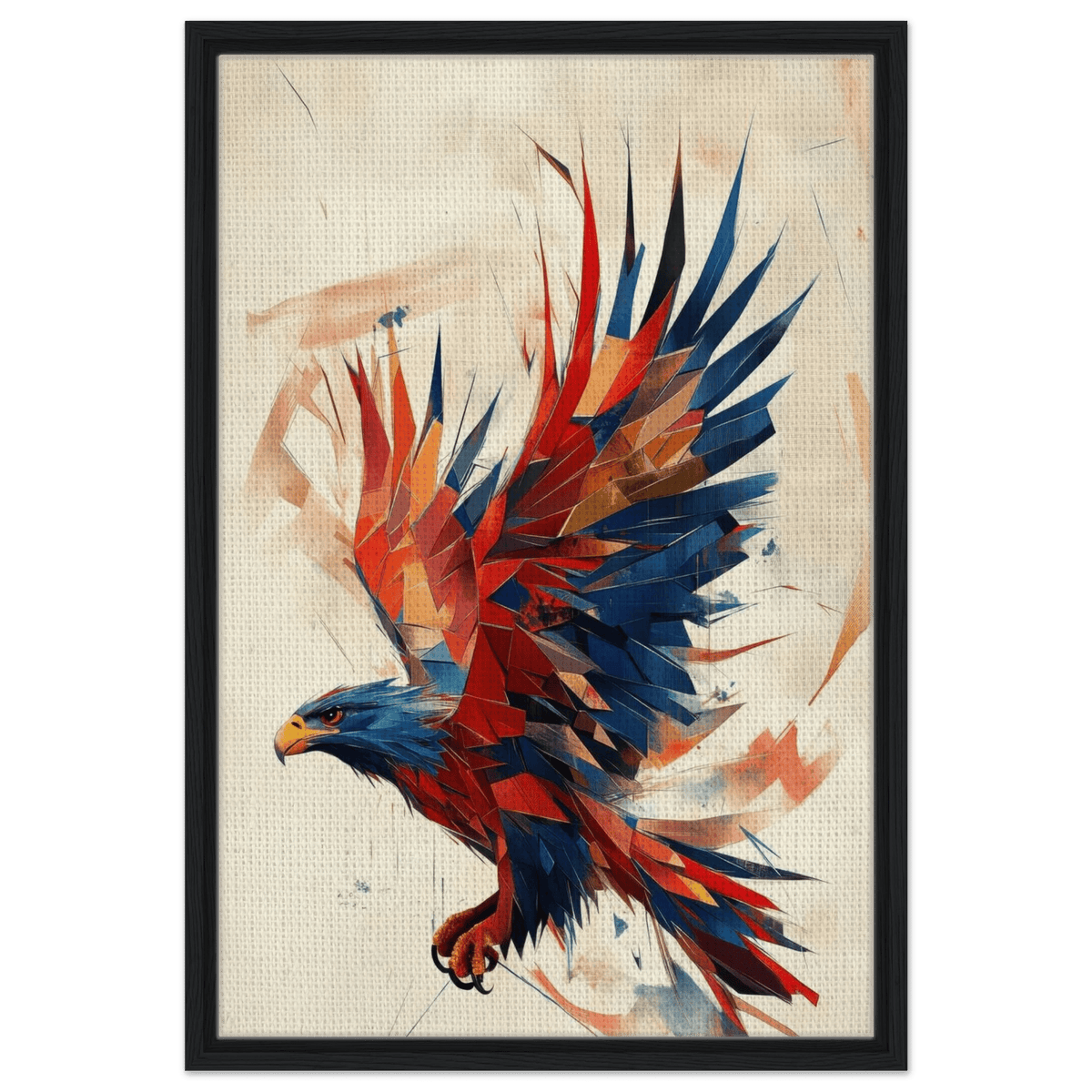 Abstract Geometric Eagle A bold abstract eagle f 2 - Shop Ai Art WebShop - Digital Art online Store