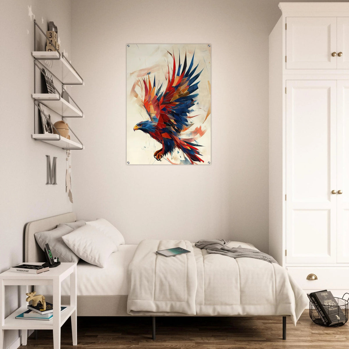 Abstract Geometric Eagle A bold abstract eagle f 2 - Shop Ai Art WebShop - Digital Art online Store