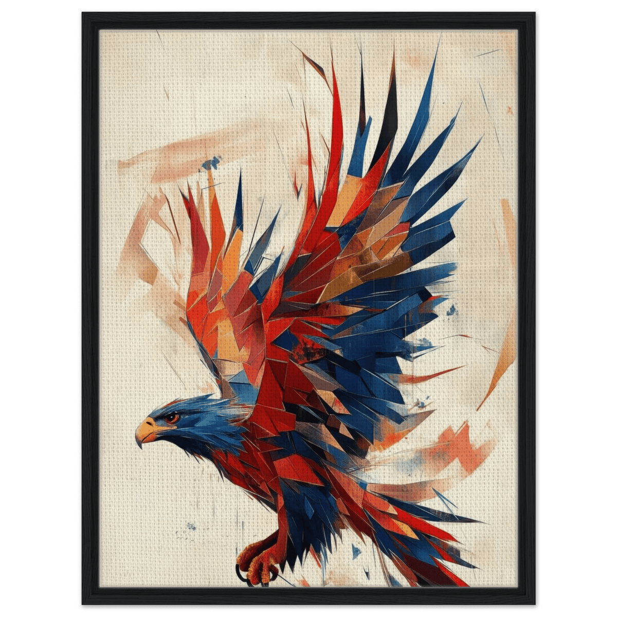 Abstract Geometric Eagle A bold abstract eagle f 2 - Shop Ai Art WebShop - Digital Art online Store