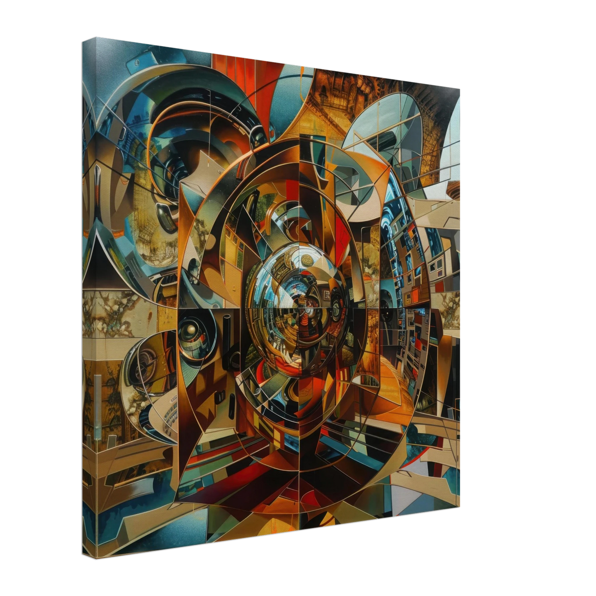 Abstract Mirrors 1 - Shop Ai Art WebShop - Digital Art online Store