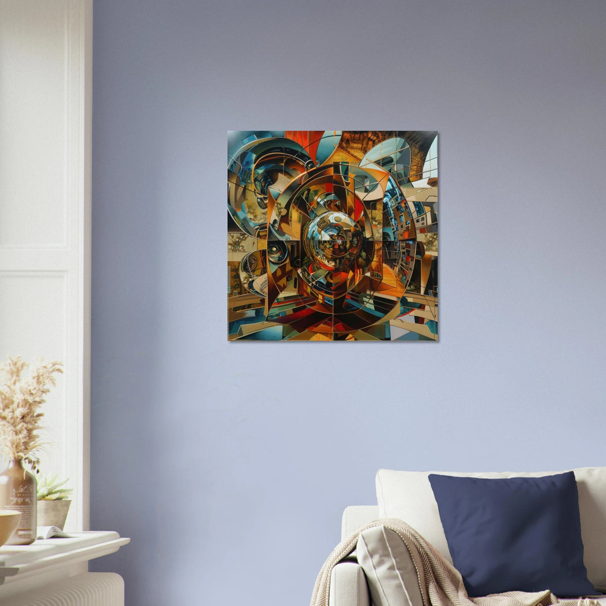 Abstract Mirrors 1 - Shop Ai Art WebShop - Digital Art online Store
