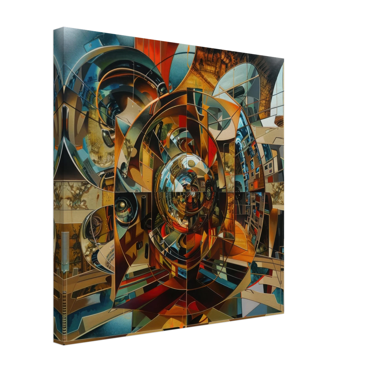 Abstract Mirrors 1 - Shop Ai Art WebShop - Digital Art online Store