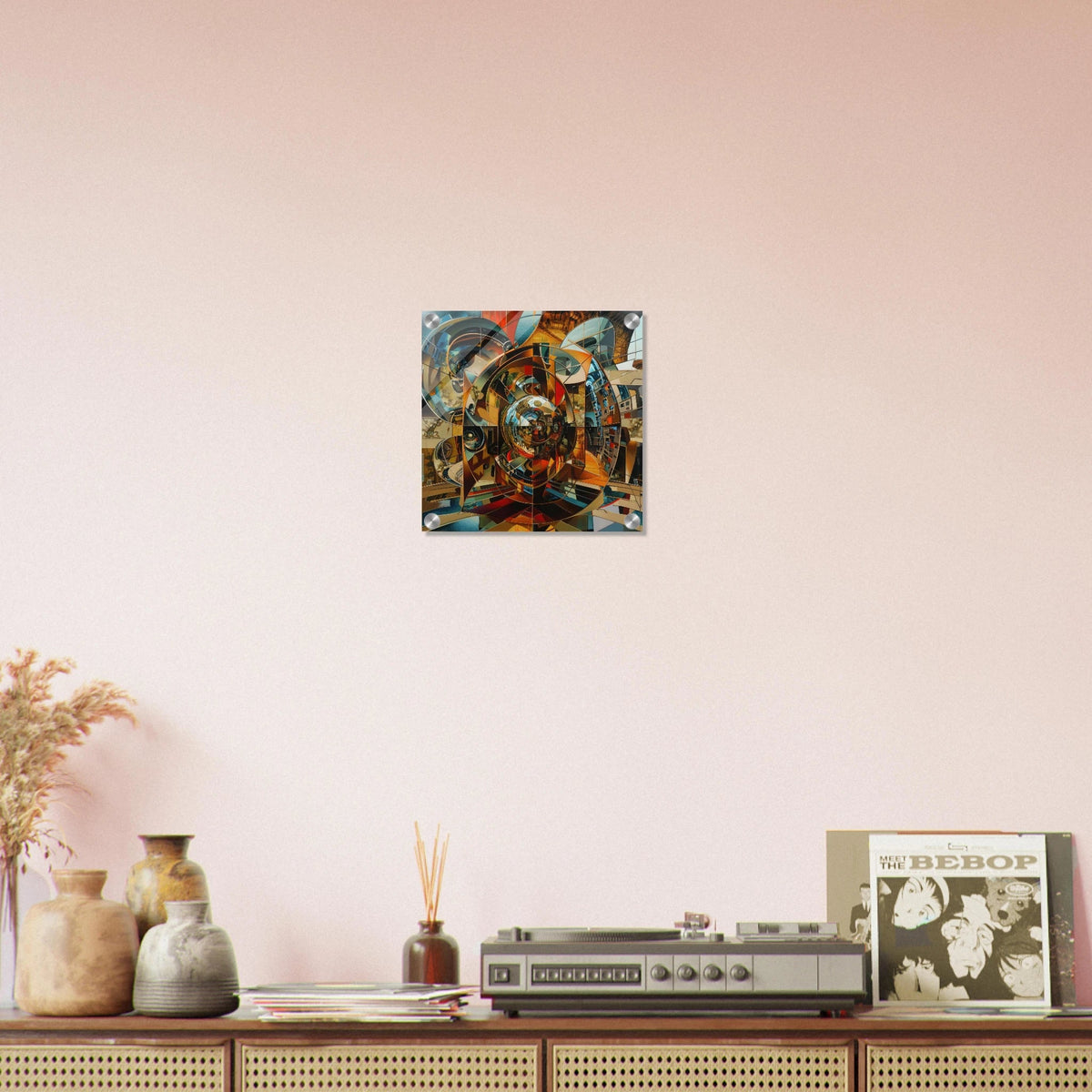 Abstract Mirrors 1 - Shop Ai Art WebShop - Digital Art online Store