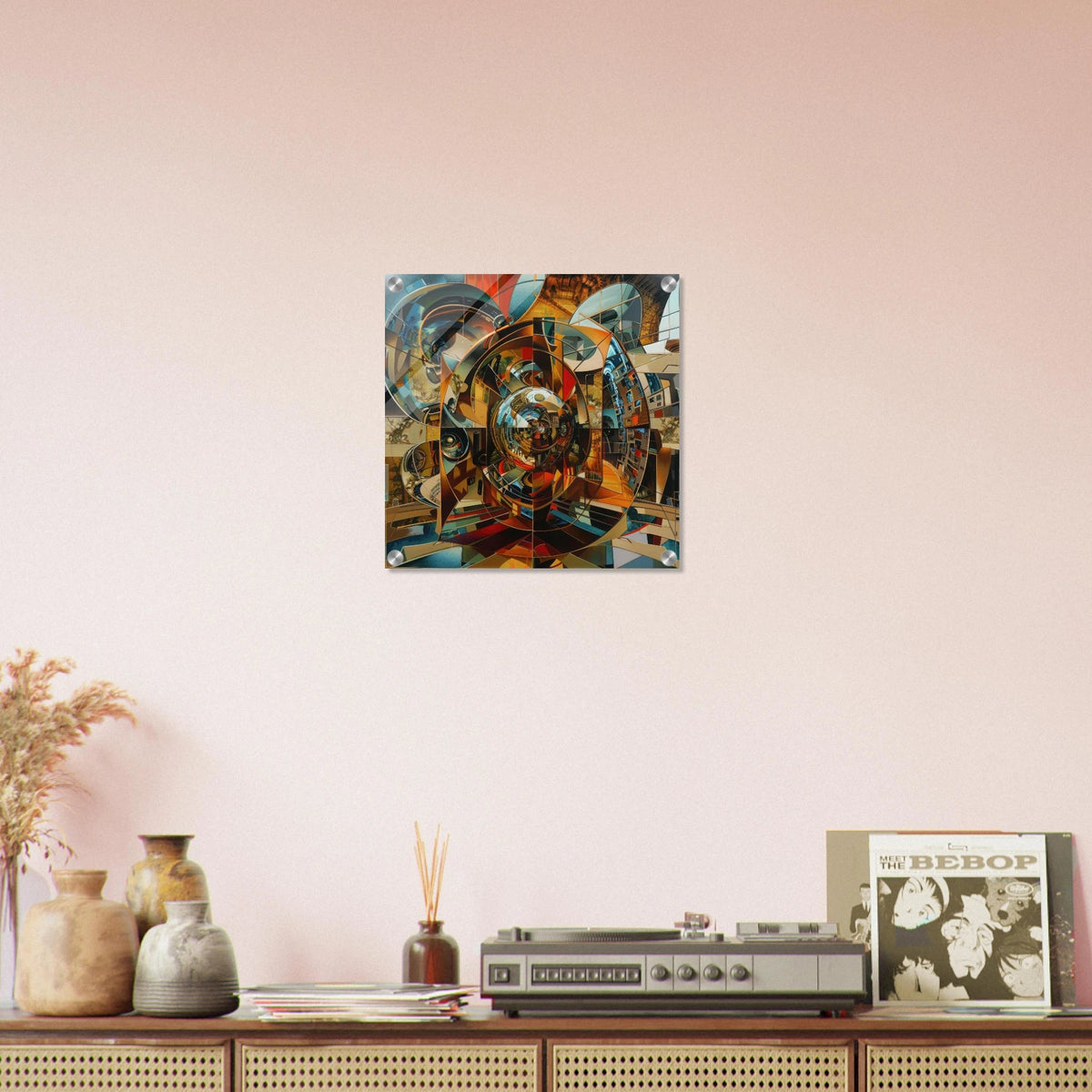 Abstract Mirrors 1 - Shop Ai Art WebShop - Digital Art online Store