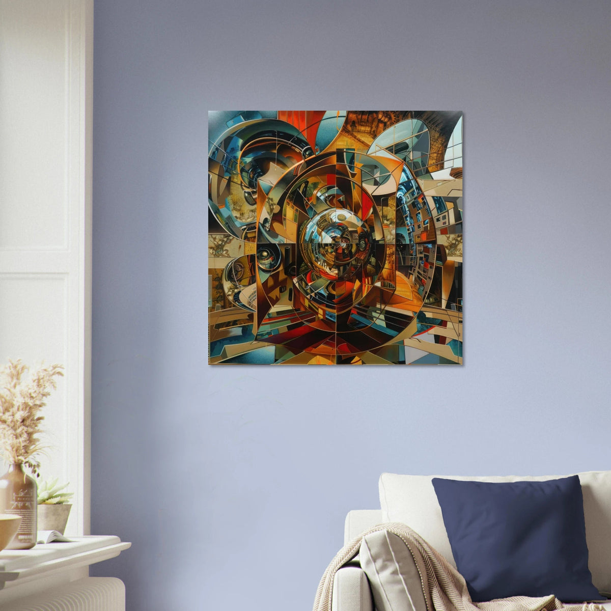 Abstract Mirrors 1 - Shop Ai Art WebShop - Digital Art online Store
